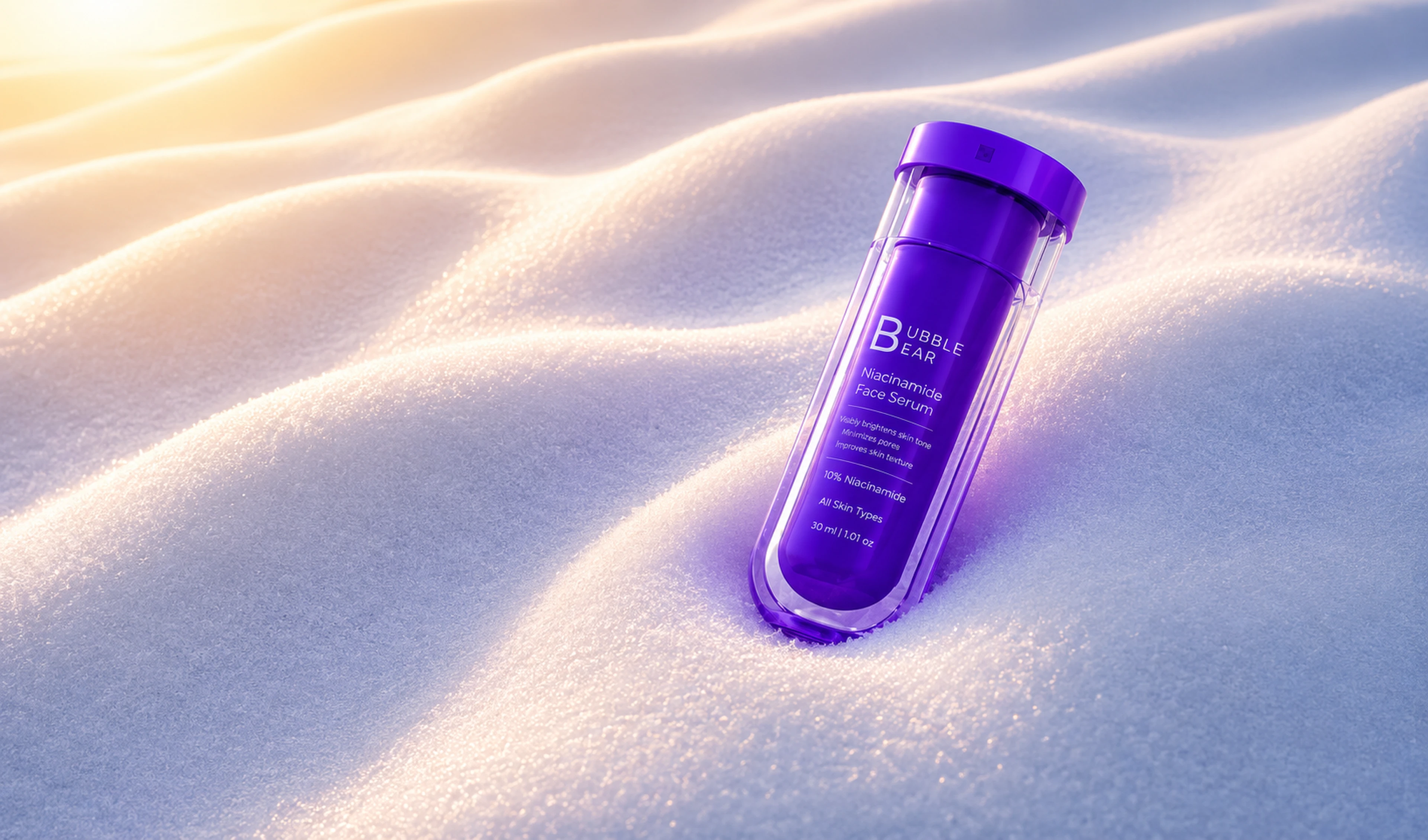 NIACINAMIDE GLOW THAT'S  AS REAL AS YOU ARE.